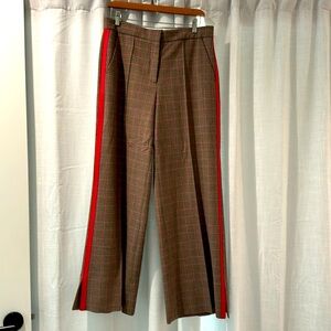 As New ME + EM Wide Leg Trousers Plaid